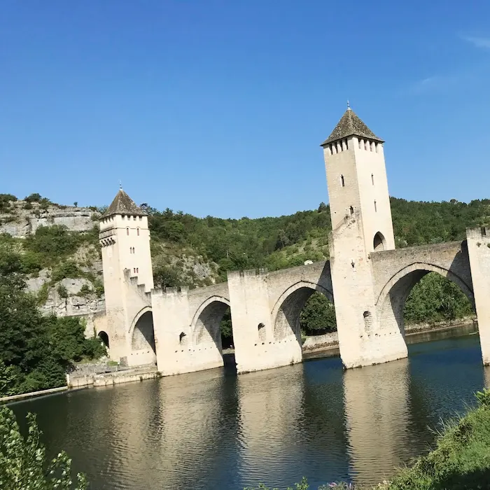 Valentré Bridge over the Lot in Cahors