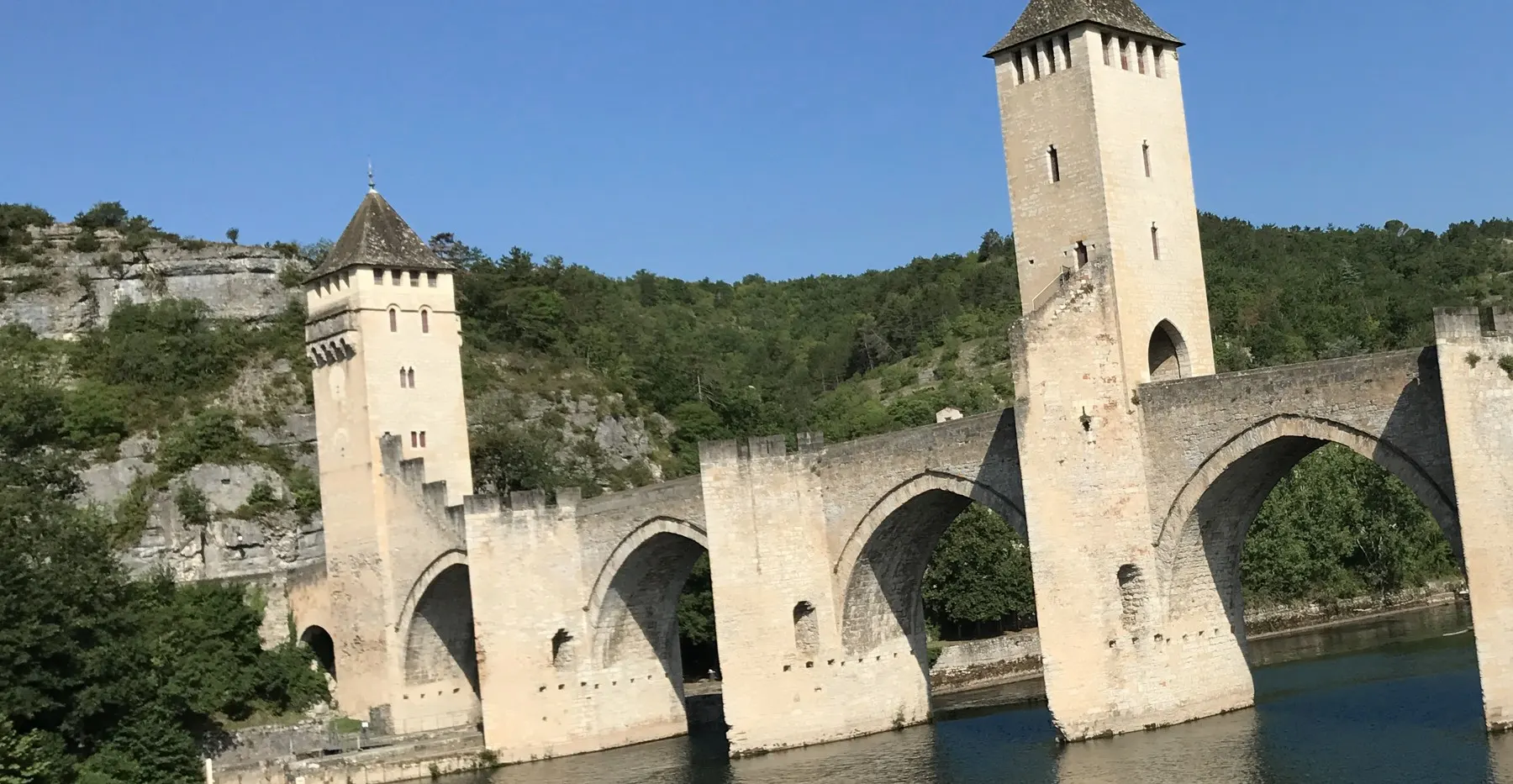 The Valentré Bridge in Cahors
